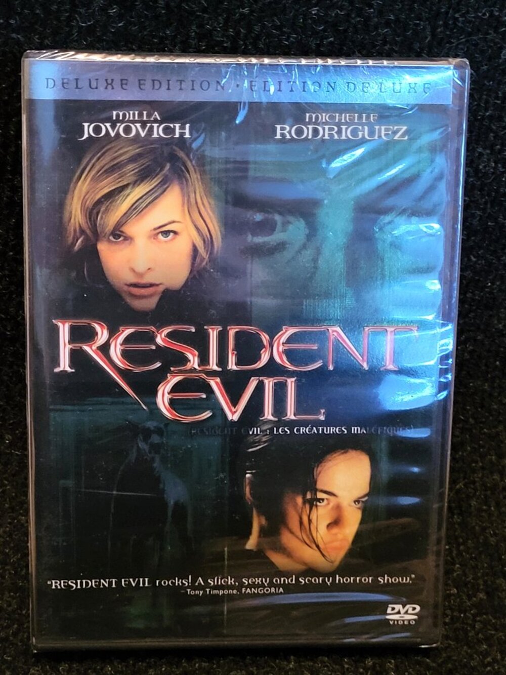⚡3/$20⚡*NEW* RESIDENT EVIL Deluxe Edition DVD Milla Jovovich Michelle Rodriguez